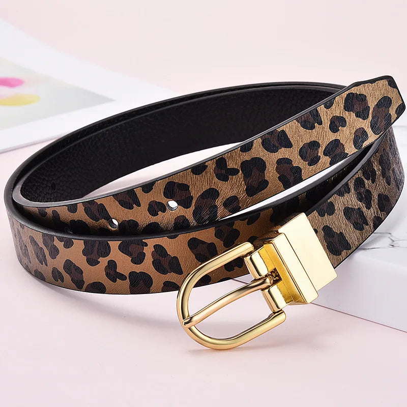 Ceinture Femme Motif Leopard Miss Leopard