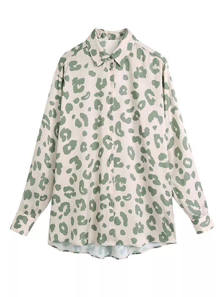 Chemisier Nicole - Chemisier Denim et leopard - Frangin Frangine Chemisier Nicole - Chemisier Denim et leopard - Frangin Frangine