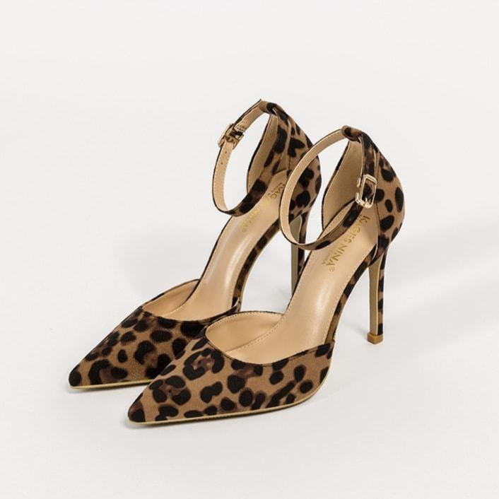 Escarpin Talon Léopard Miss Léopard1