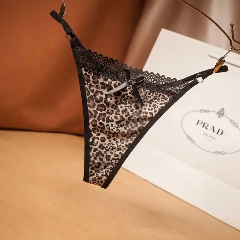 String léopard sexy beige – Miss Léopard